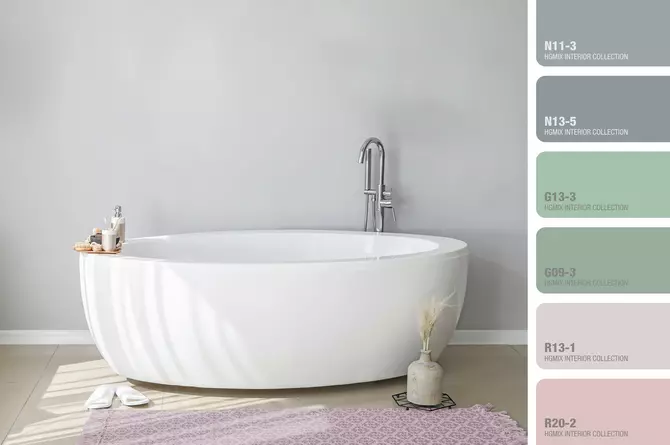 Top colour shades for bathroom pallet