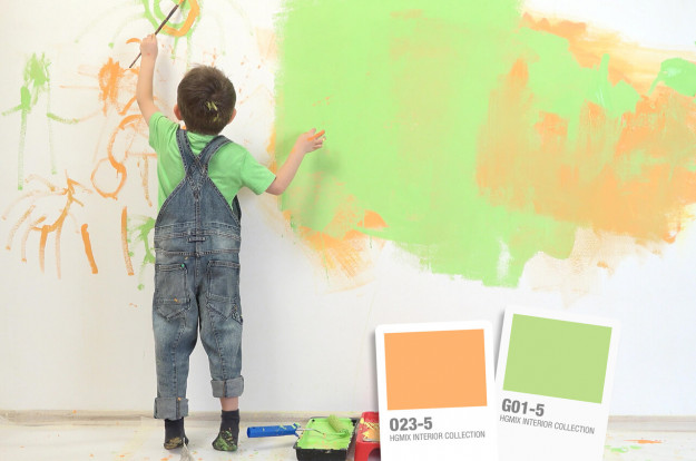 Wall painting for shop kids room