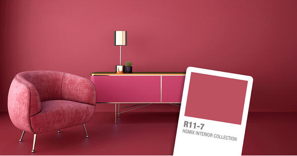 Vibrant rose red: bold and optimistic color of the year | Helios Deco
