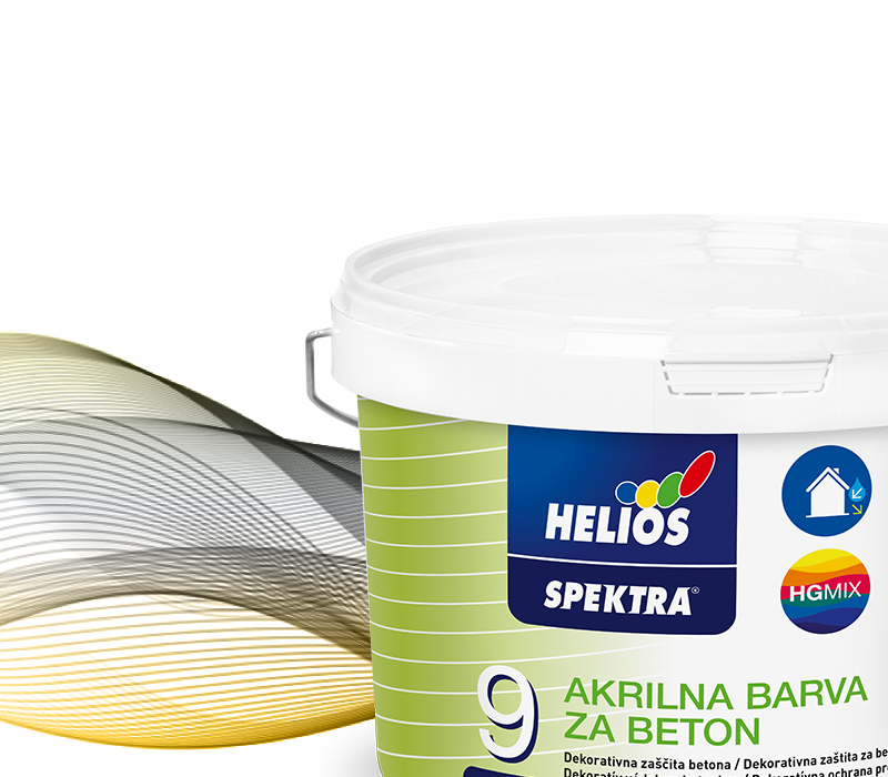 Akrilna barva za beton 4L izpostavljeno