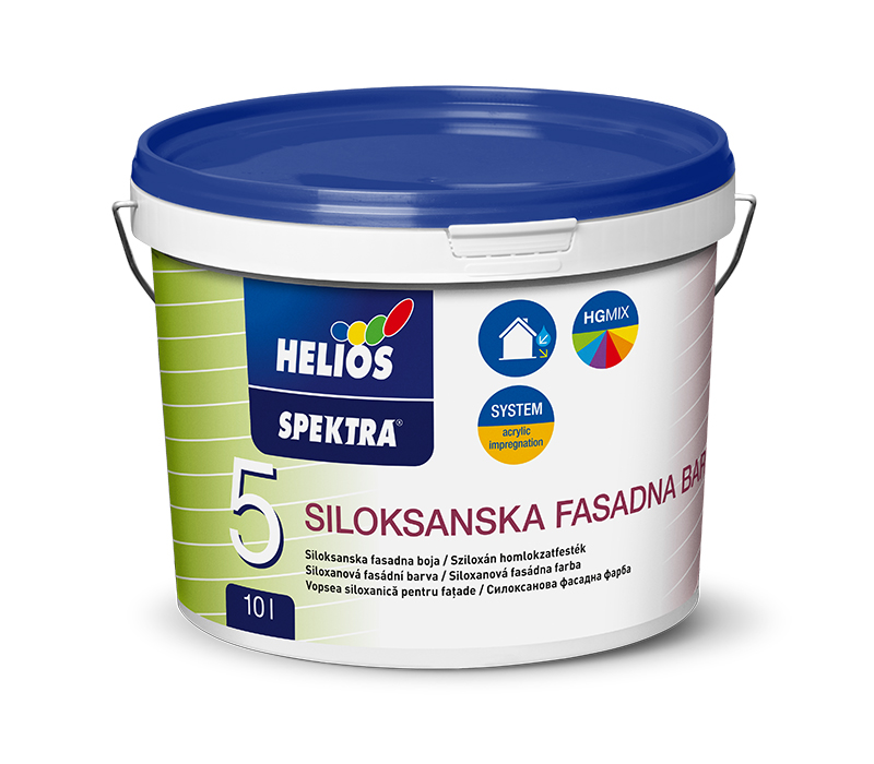 SPEKTRA siloksanska fasadna barva