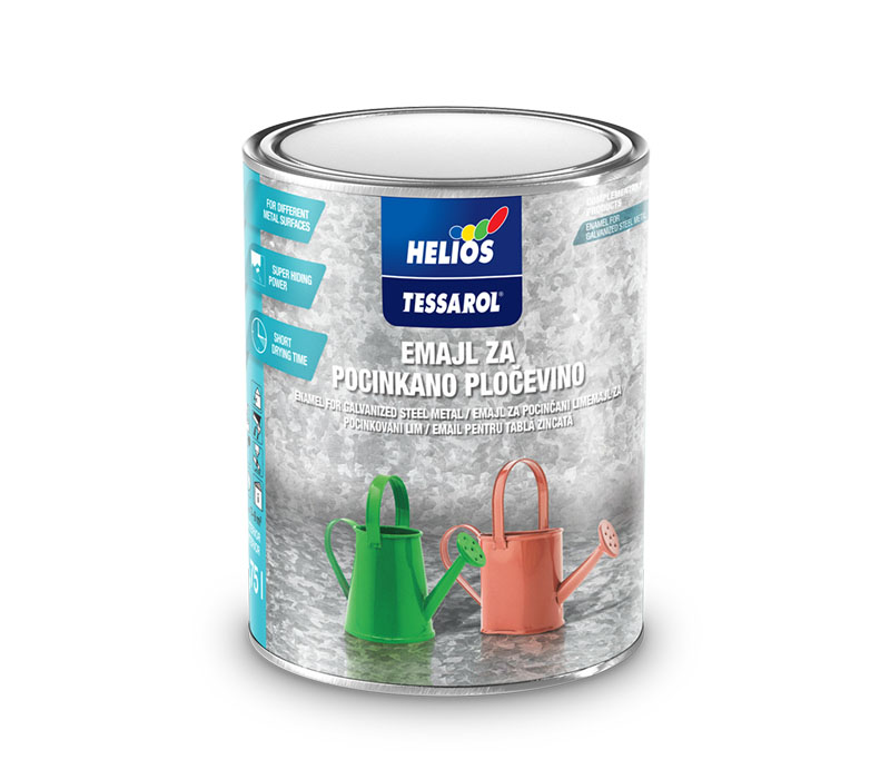 TESSAROL ENAMEL FOR GALVANISED STEEL METAL