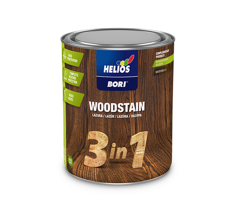 BORI WOODSTAIN 3in1