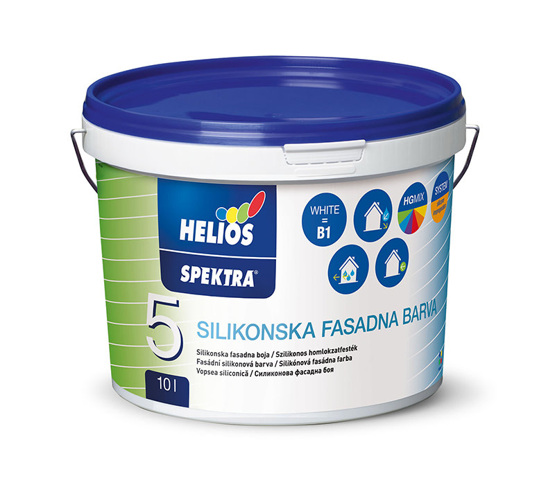 SPEKTRA silikonska fasadna boja